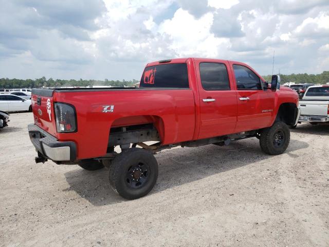 1GCHK53K29F120187 - 2009 CHEVROLET SILVERADO K2500 HEAVY DUTY LT RED photo 3