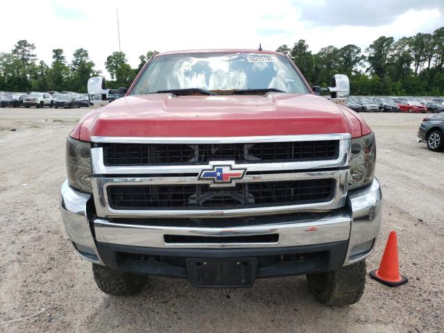 1GCHK53K29F120187 - 2009 CHEVROLET SILVERADO K2500 HEAVY DUTY LT RED photo 5