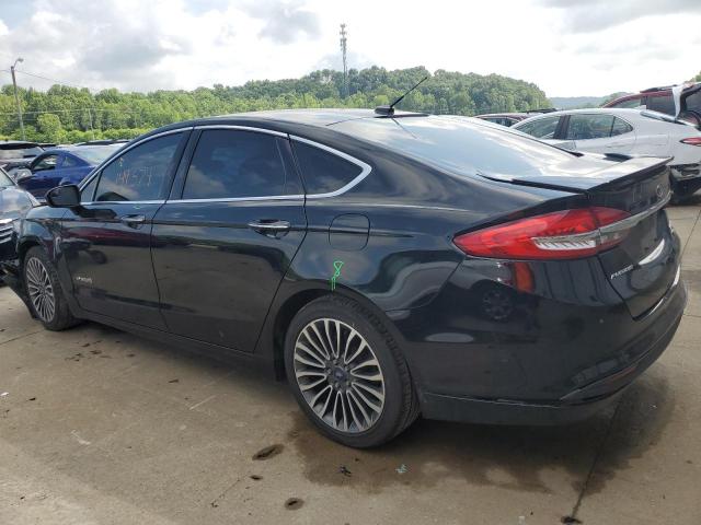 3FA6P0RU3JR206240 - 2018 FORD FUSION TITANIUM/PLATINUM HEV BLACK photo 2