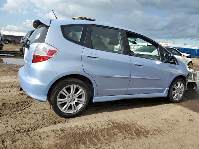 JHMGE88429S026573 - 2009 HONDA FIT SPORT BLUE photo 3