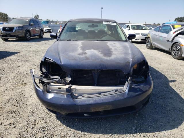 4S3BL616657209991 - 2005 SUBARU LEGACY 2.5I BLUE photo 5