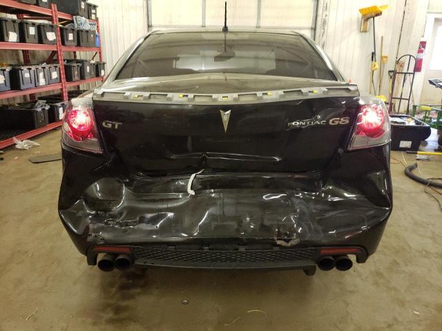 6G2EC57Y09L176880 - 2009 PONTIAC G8 GT BLACK photo 6