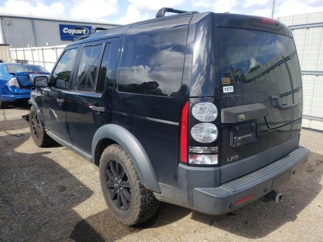 SALAE25428A491053 - 2008 LAND ROVER LR3 SE BLACK photo 2