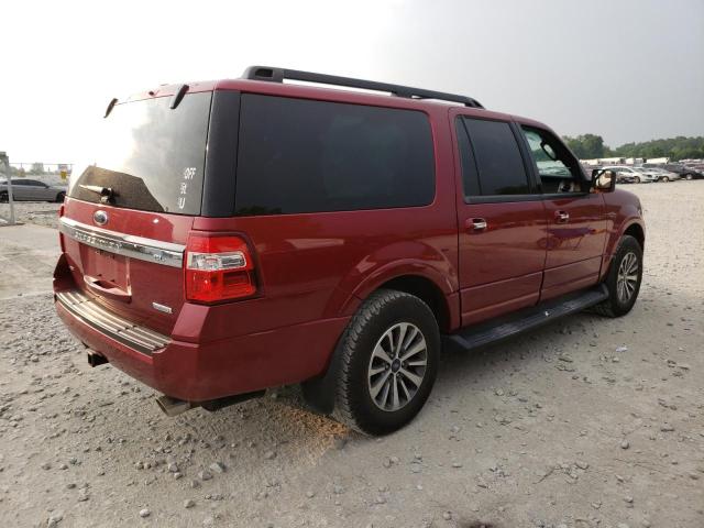 1FMJK1JT3HEA79297 - 2017 FORD EXPEDITION EL XLT RED photo 3