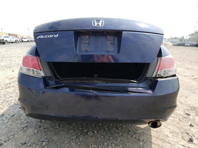 1HGCP2F47AA120759 - 2010 HONDA ACCORD LXP BLUE photo 6