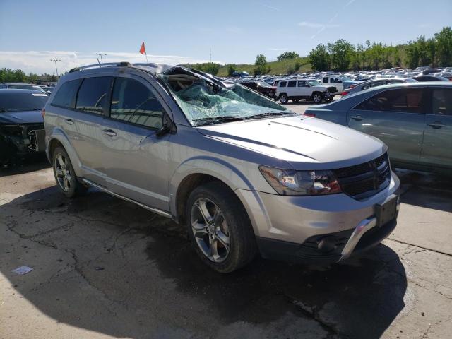 3C4PDCGB1HT612704 - 2017 DODGE JOURNEY CROSSROAD SILVER photo 4