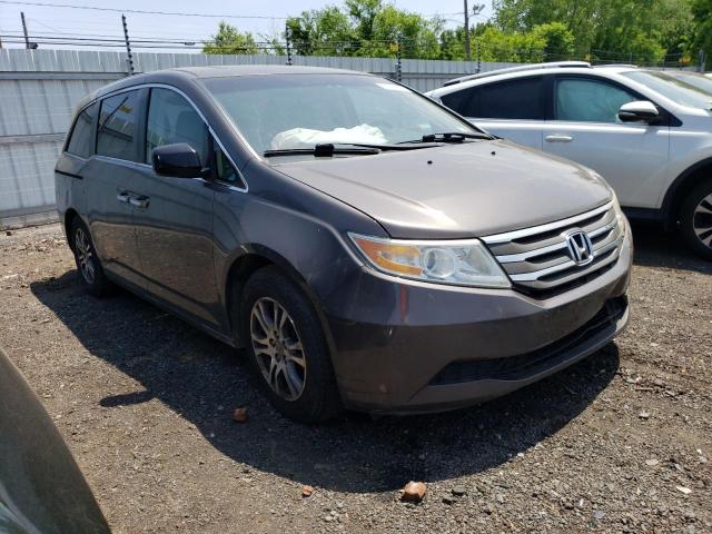 5FNRL5H65BB012153 - 2011 HONDA ODYSSEY EXL GRAY photo 4