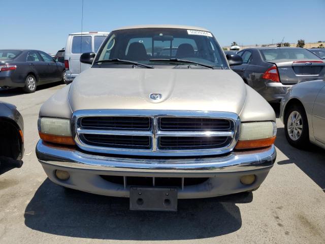 1B7GL42X22S551349 - 2002 DODGE DAKOTA SLT GOLD photo 5