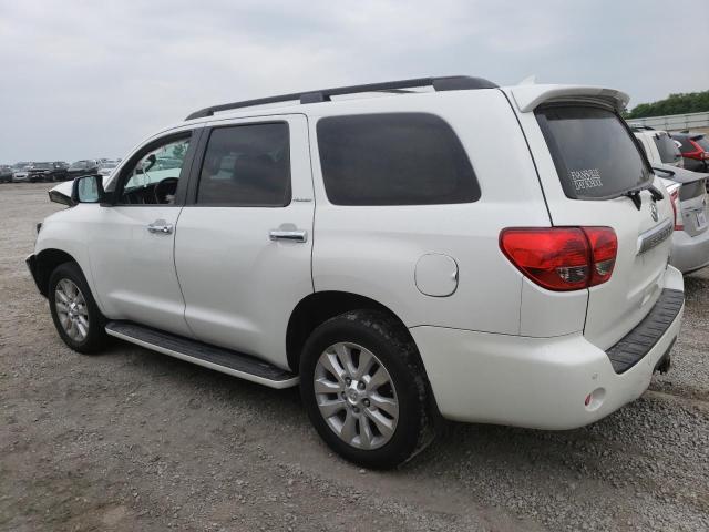 5TDDW5G19ES094279 - 2014 TOYOTA SEQUOIA PLATINUM WHITE photo 2