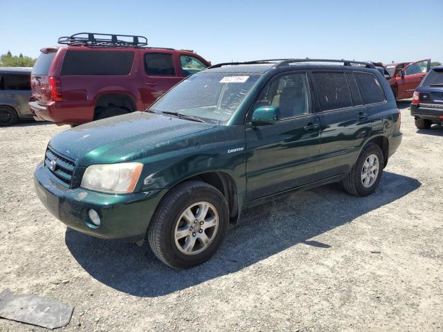 2002 TOYOTA HIGHLANDER LIMITED, 