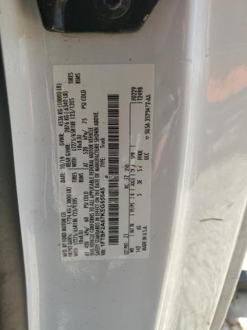 1FTBF2A67KEG85545 - 2019 FORD F250 SUPER DUTY 白色 照片 12