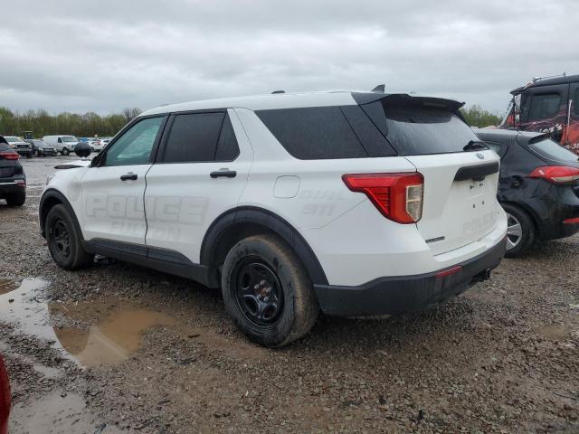 1FM5K8AW9NNA13773 - 2022 FORD EXPLORER POLICE INTERCEPTOR 白色 照片 2