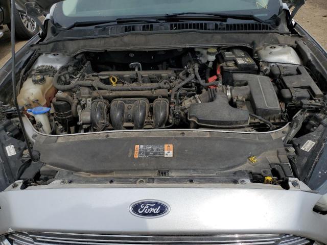 3FA6P0G71ER351358 - 2014 FORD FUSION S SILVER photo 11