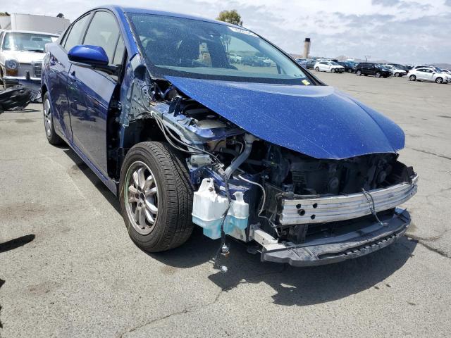 JTDKBRFU8J3074378 - 2018 TOYOTA PRIUS BLUE photo 4