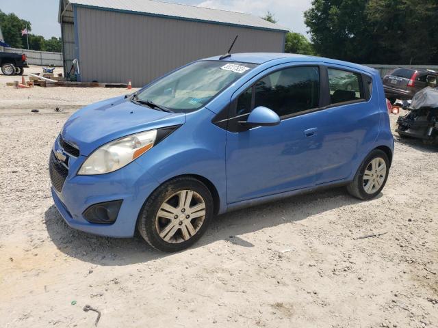 KL8CD6S95EC532701 - 2014 CHEVROLET SPARK 1LT BLUE photo 1