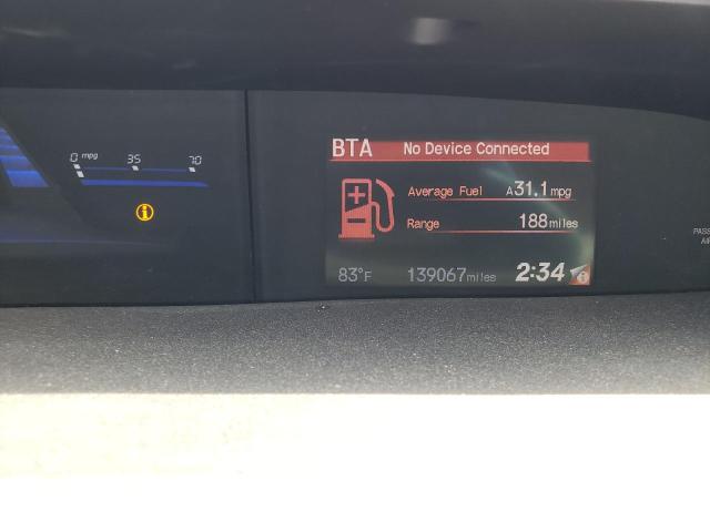 2HGFB2F95FH503812 - 2015 HONDA CIVIC EXL 勃艮第红 照片 9