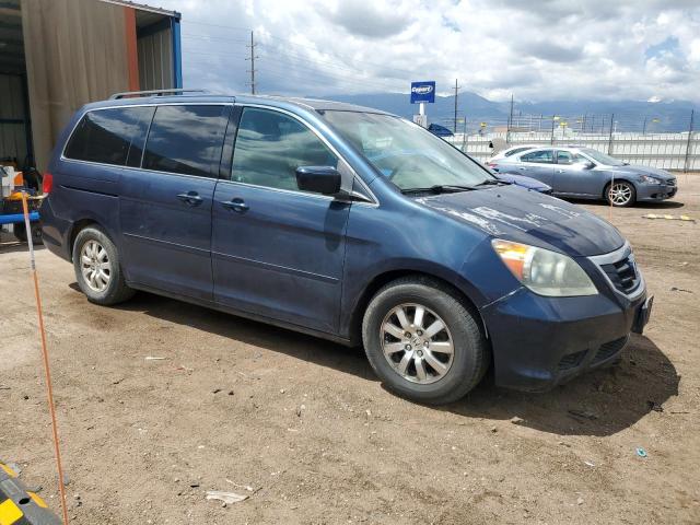 5FNRL3H77AB088890 - 2010 HONDA ODYSSEY EXL BLUE photo 4