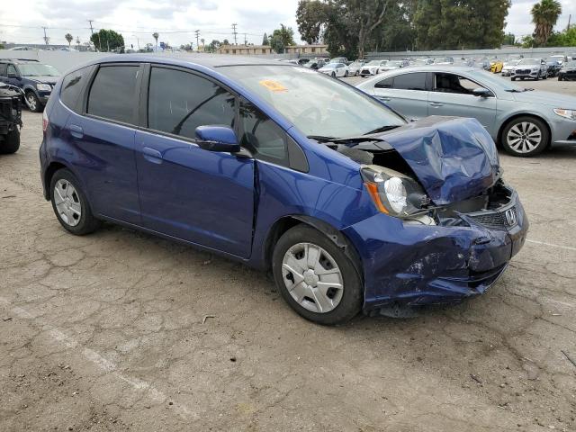 JHMGE8H33CC037185 - 2012 HONDA FIT BLUE photo 4