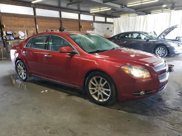 1G1ZG5E7XCF349683 - 2012 CHEVROLET MALIBU LTZ RED photo 4