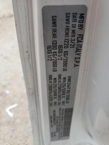 ZFBHRFAB1M6U39225 - 2021 RAM PROMASTER თეთრი ფოტო 14