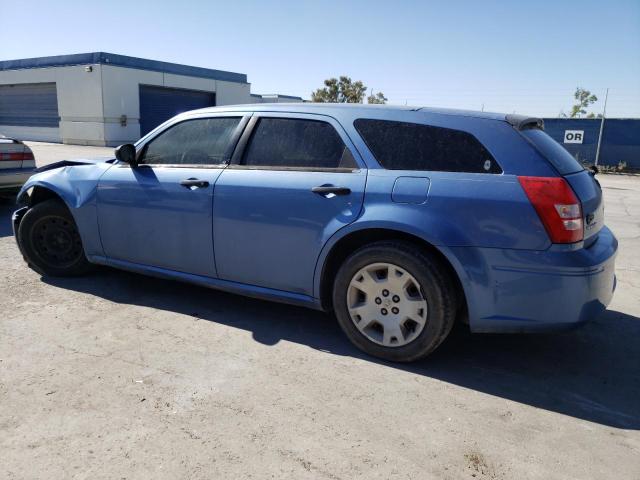 2D4FV47T57H769654 - 2007 DODGE MAGNUM SE BLUE photo 2