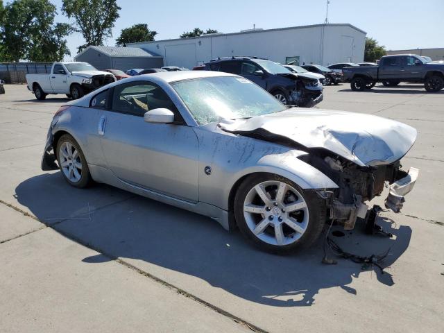 JN1AZ34D33T118834 - 2003 NISSAN 350Z COUPE SILVER photo 4