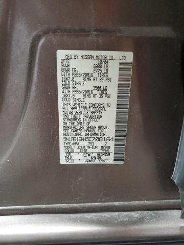 5N1AR18W45C708164 - 2005 NISSAN PATHFINDER LE 棕色 照片 13