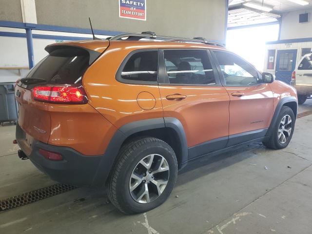1C4PJMBS3FW779644 - 2015 JEEP CHEROKEE TRAILHAWK ORANGE photo 3