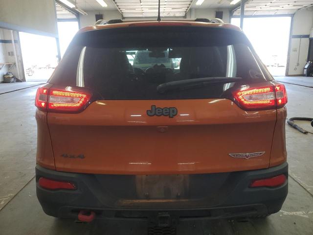 1C4PJMBS3FW779644 - 2015 JEEP CHEROKEE TRAILHAWK ORANGE photo 6