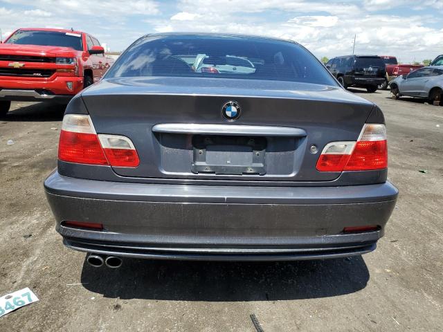 WBABN53412JU28644 - 2002 BMW 330 CI GRAY photo 6