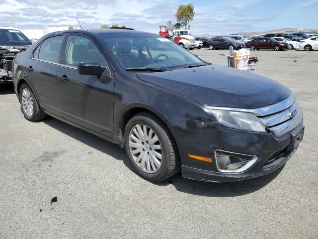 3FADP0L3XCR249001 - 2012 FORD FUSION HYBRID BLACK photo 4