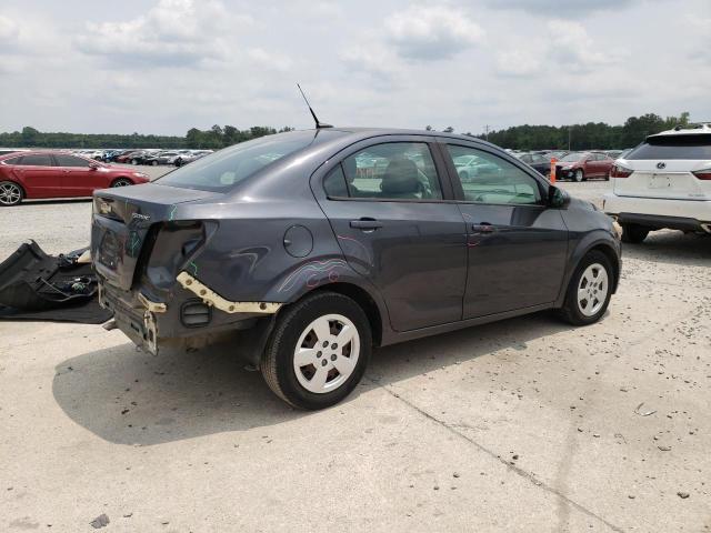 1G1JA5SH6D4233292 - 2013 CHEVROLET SONIC LS GRAY photo 3