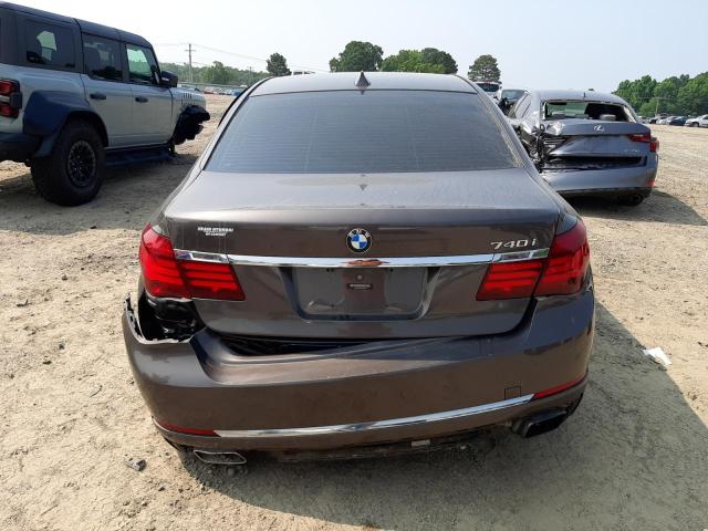 WBAYA6C5XED144551 - 2014 BMW 740 I CHARCOAL photo 6