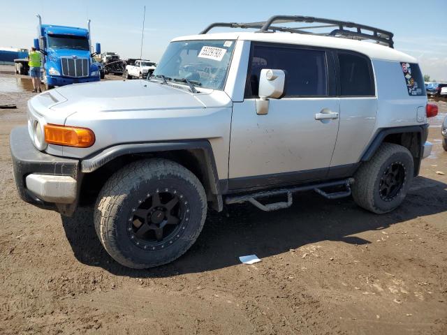 JTEBU11F970030237 - 2007 TOYOTA FJ CRUISER SILVER photo 1