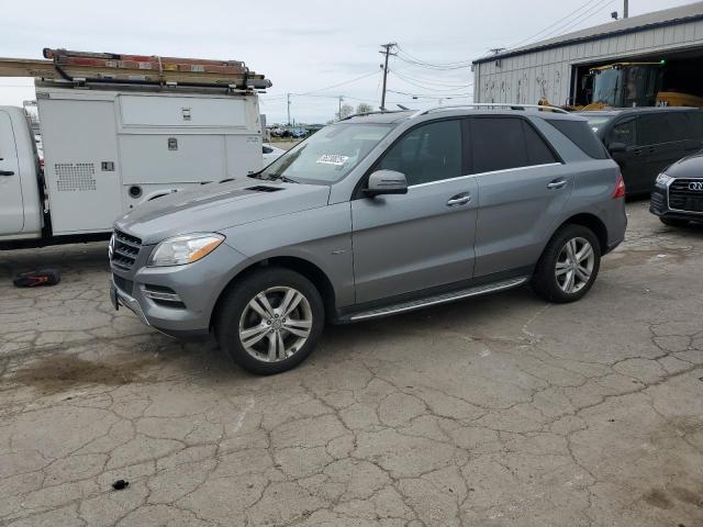 4JGDA5HBXCA018064 - 2012 MERCEDES-BENZ ML 350 4MATIC GRAY photo 1