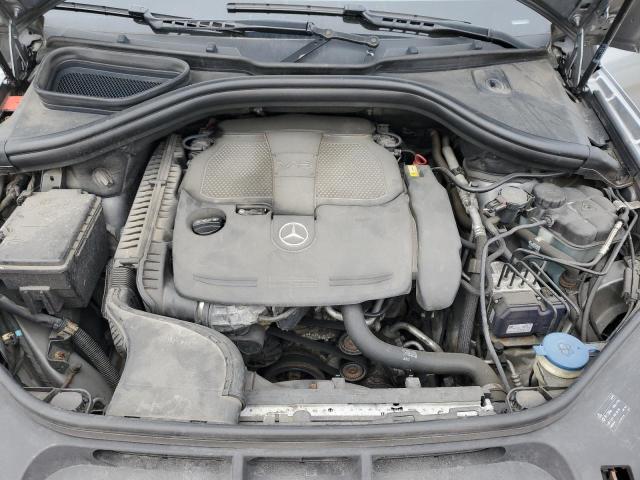 4JGDA5HBXCA018064 - 2012 MERCEDES-BENZ ML 350 4MATIC GRAY photo 12