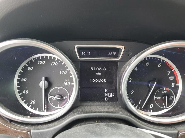 4JGDA5HBXCA018064 - 2012 MERCEDES-BENZ ML 350 4MATIC GRAY photo 9