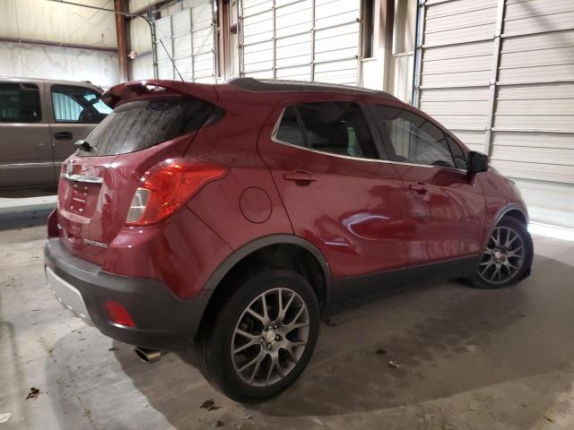 KL4CJ1SM4GB580104 - 2016 BUICK ENCORE SPORT TOURING BURGUNDY photo 3