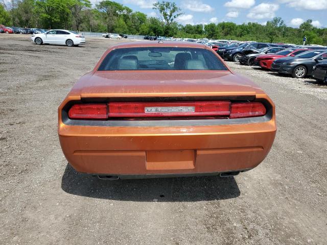 2B3CJ4DG7BH601771 - 2011 DODGE CHALLENGER ORANGE photo 6