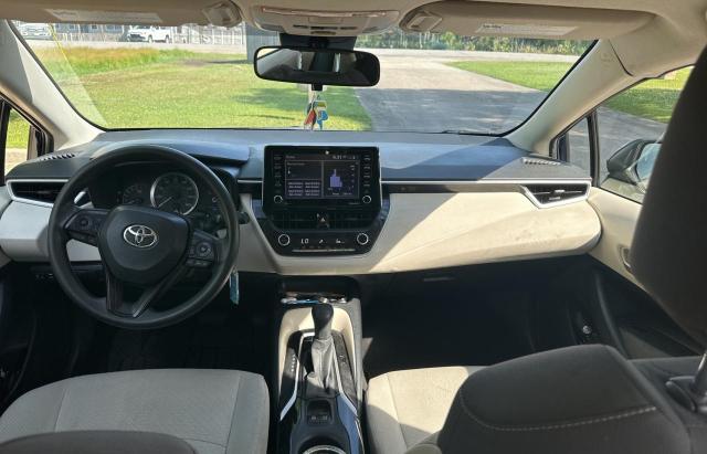 JTDEPMAE3MJ123908 - 2021 TOYOTA COROLLA LE BLUE photo 9