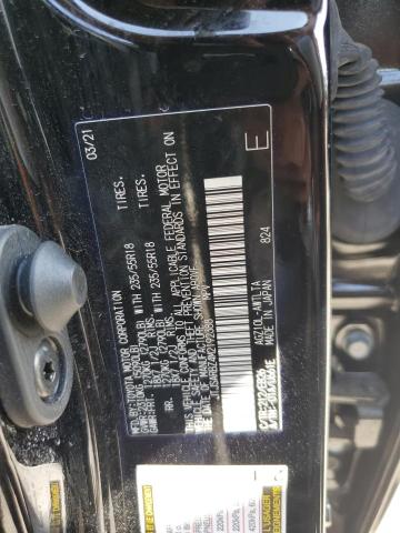 JTJSARBZ4M2192388 - 2021 LEXUS NX 300 BASE შავი ფოტო 13