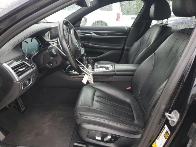 WBA7E2C56KB218192 - 2019 BMW 740 I BLUE photo 7