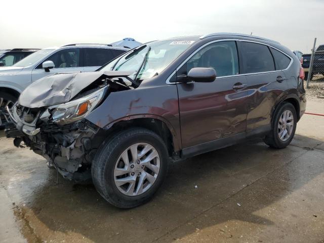 2HKRM3H70FH520354 - 2015 HONDA CR-V EXL GRAY photo 1