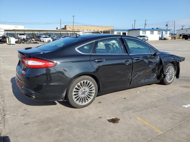 3FA6P0D93ER231728 - 2014 FORD FUSION TITANIUM BLACK photo 3