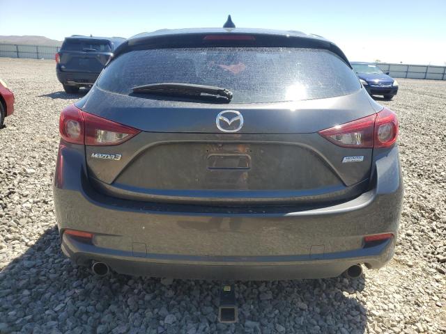 JM1BN1M33H1122376 - 2017 MAZDA 3 GRAND TOURING GRAY photo 6
