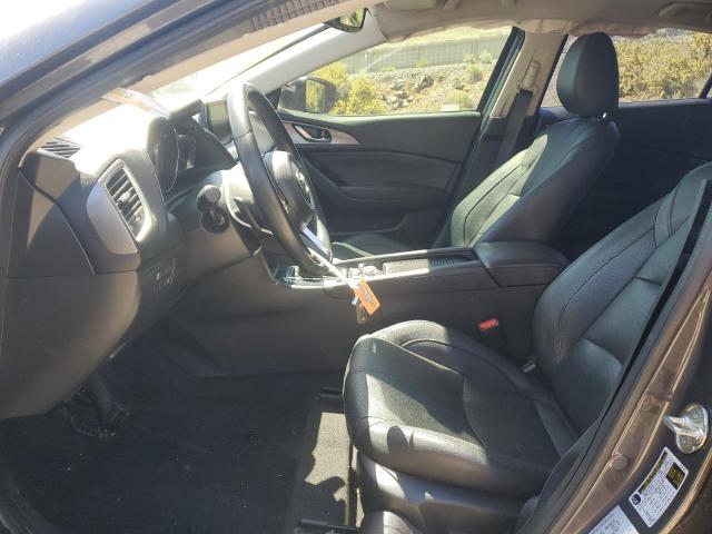 JM1BN1M33H1122376 - 2017 MAZDA 3 GRAND TOURING GRAY photo 7