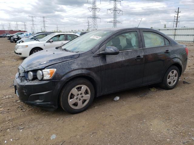 1G1JA5SH6G4110824 - 2016 CHEVROLET SONIC LS BLACK photo 1