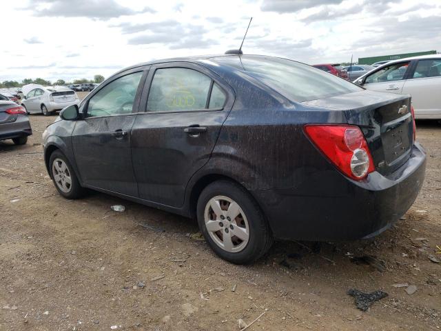 1G1JA5SH6G4110824 - 2016 CHEVROLET SONIC LS BLACK photo 2