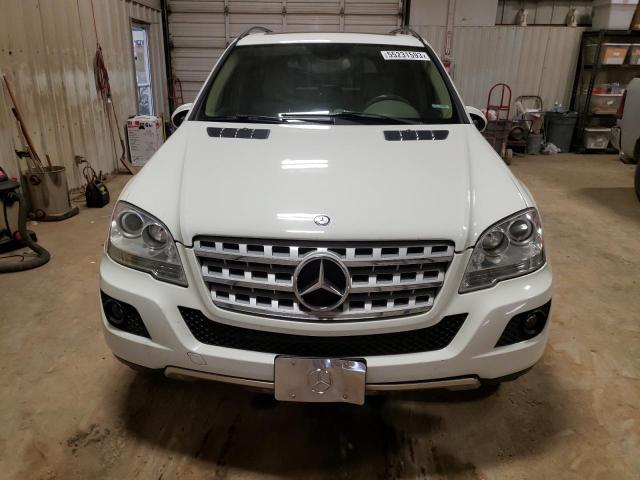 4JGBB86E69A458214 - 2009 MERCEDES-BENZ ML 350 WHITE photo 5