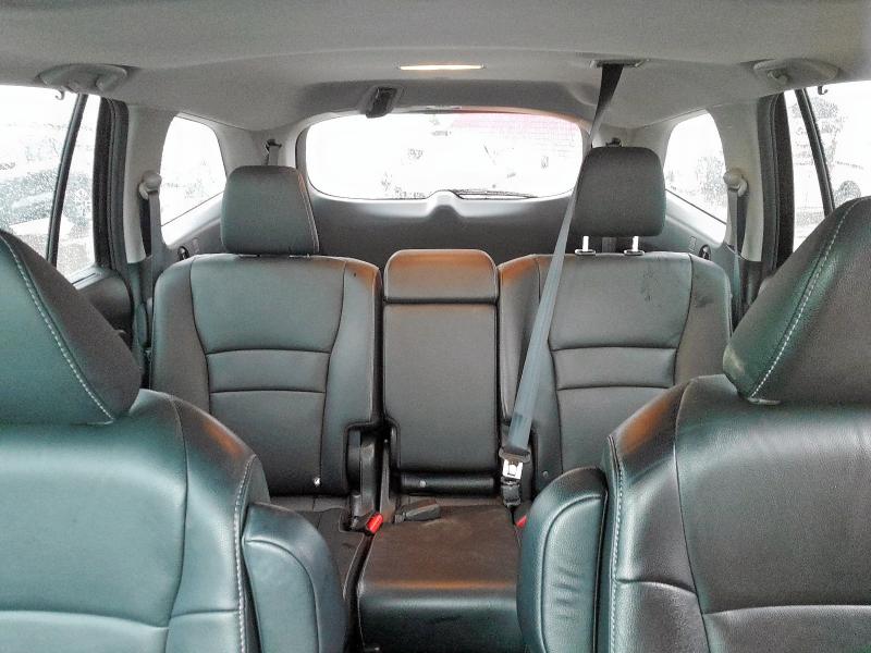 5FNYF5H58NB006460 - 2022 HONDA PILOT EXL BLACK photo 10